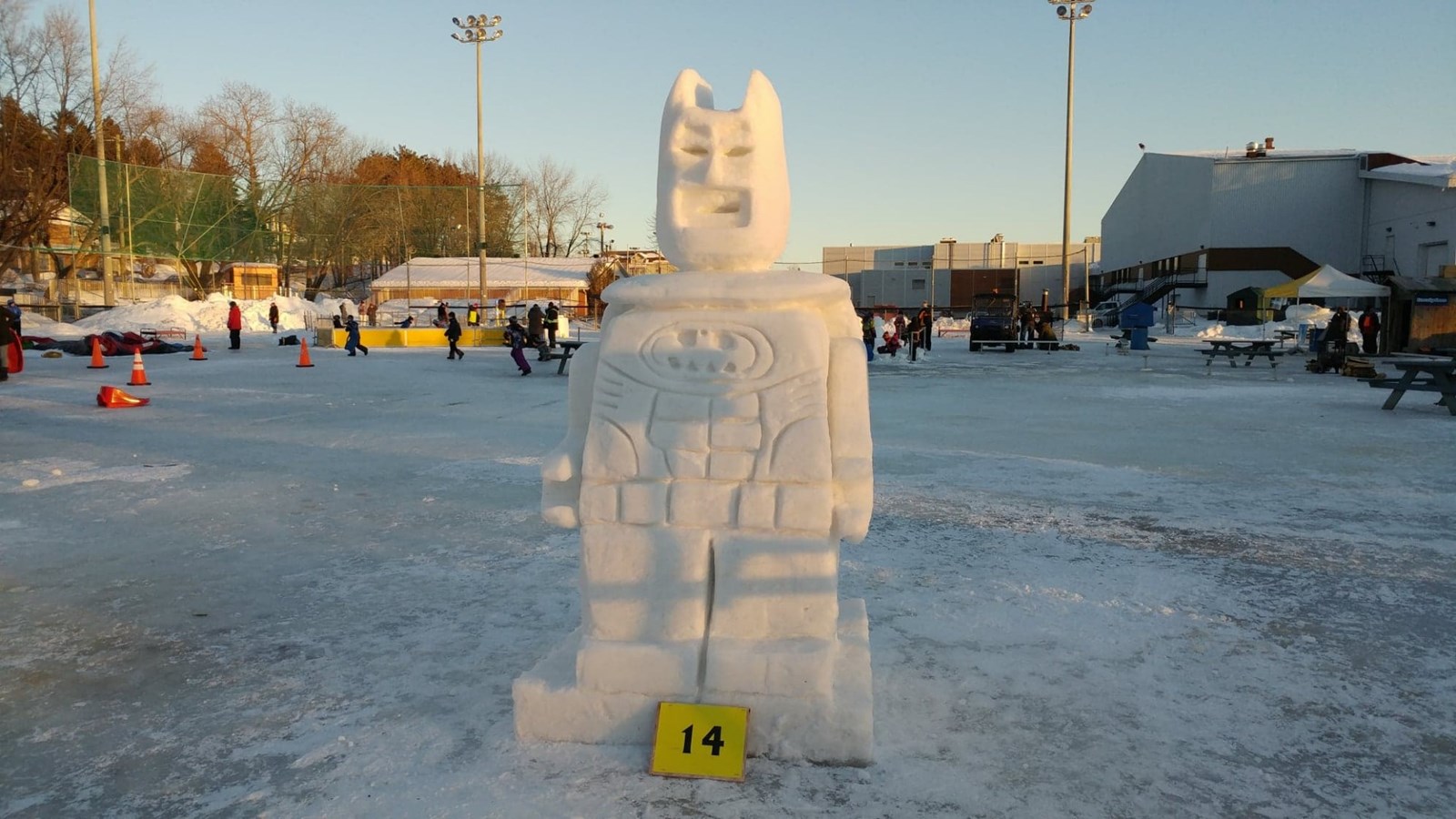 20e Festival de sculptures sur neige : les sculpteurs ont rivalisé d'imagination