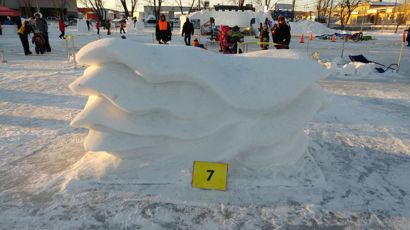 20e Festival de sculptures sur neige : les sculpteurs ont rivalisé d'imagination