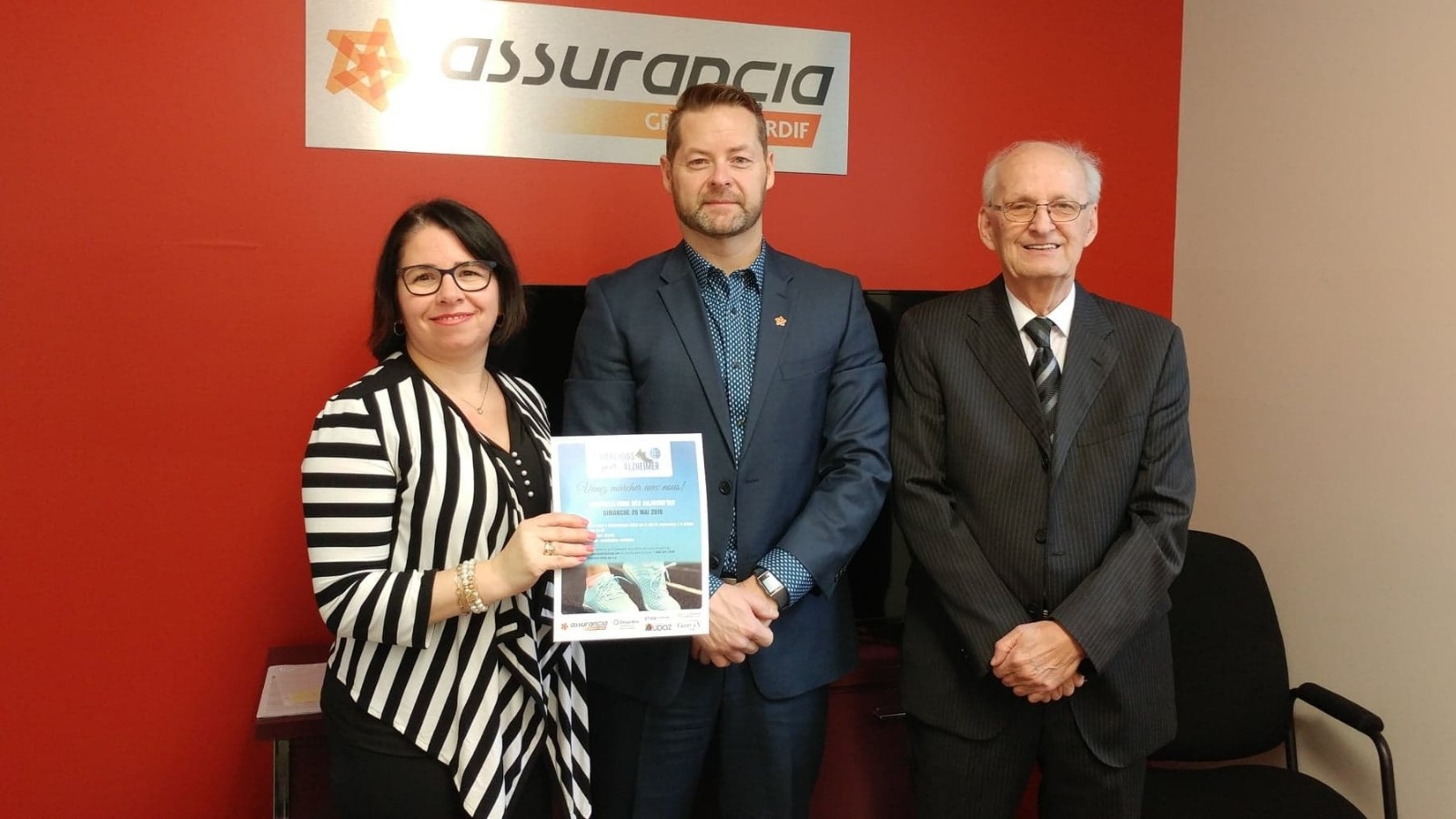Mme Sonia Nadeau, M. Jean-Pierre Tardif et M. Bernard Poulin.