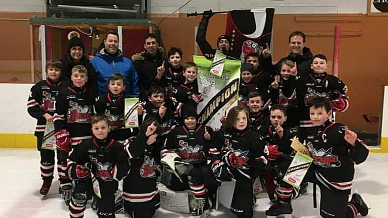 L’Atome B1 est champion au Tournoi de Saint-Ubalde