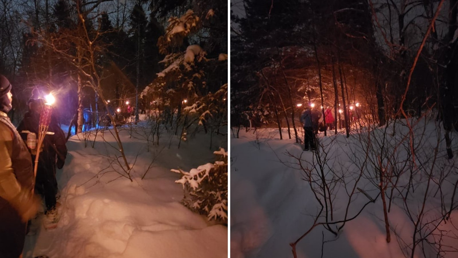 Une randonnée sous la lueur des flambeaux