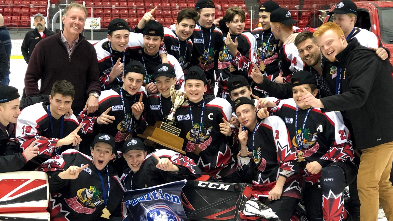 Les Élites de Beauce-Appalaches remportent les grands honneurs