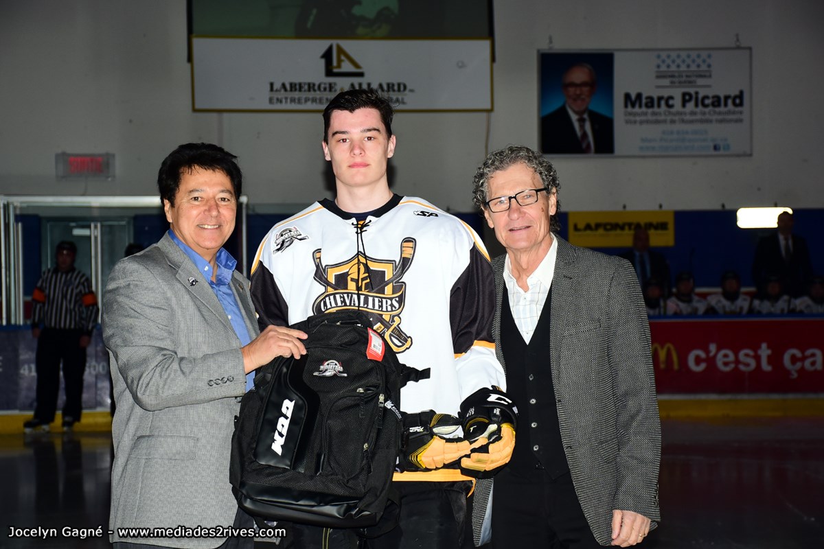 Jacob Bernard, joueur défensif CCM de la semaine de la Ligue Midget AAA