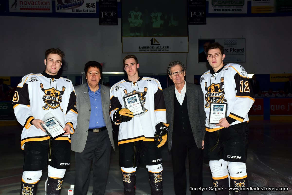 Joshua Roy, Olivier Boutin et Olivier Nadeau, médaillés d'or au Jeux du Canada