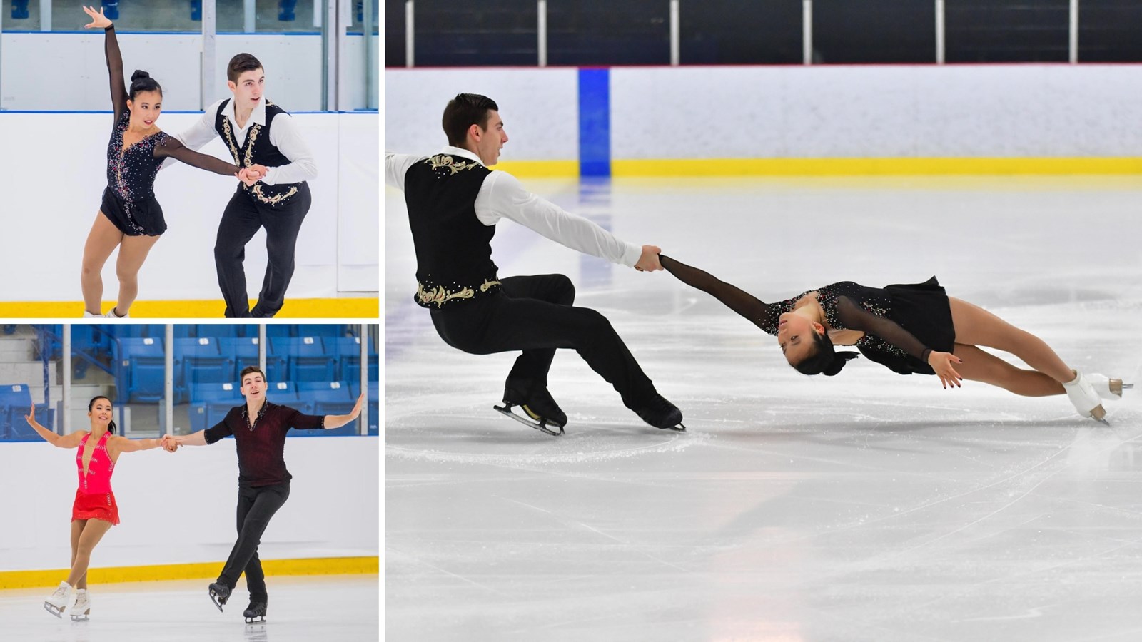 Lory-Ann Matte et Thierry Ferland , patineurs invités
