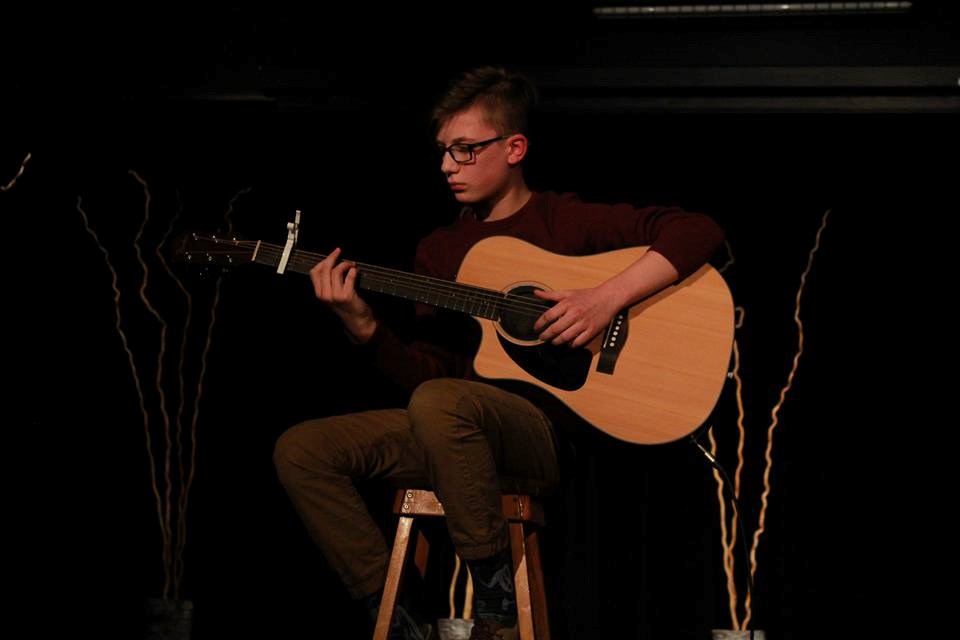 Justin Maheux a terminé en 3e position avec son interprétation de « Sound of Silence ».