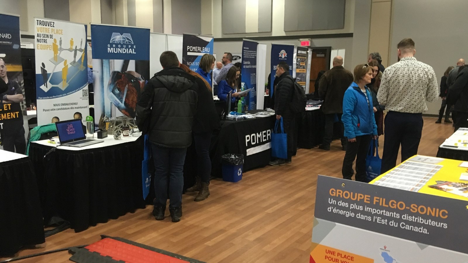 La 6e Foire de l'emploi Beauce-Nord très populaire