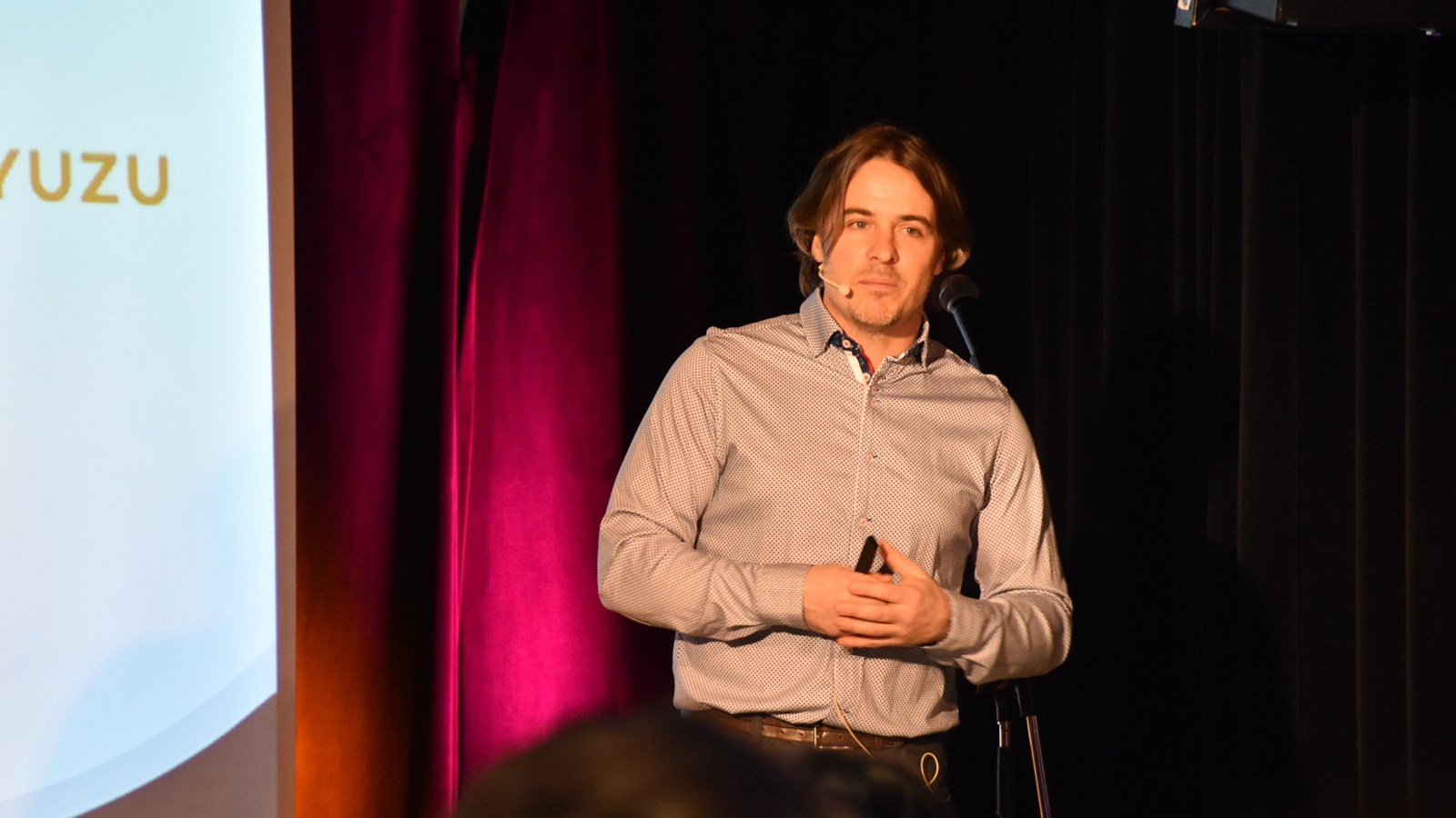 L’entrepreneur Steve Morency, créateur des restaurants Yuzu Sushi, a offert une conférence.