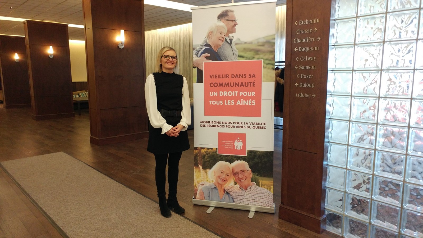 Mme Chantal St-Onge, directrice générale adjointe du RQRA.