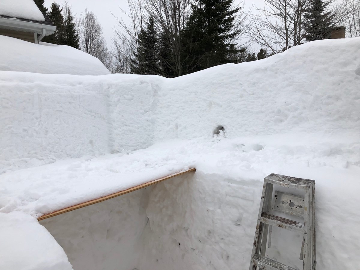Un fort qui n'a rien à envier à la Guerre des tuques !