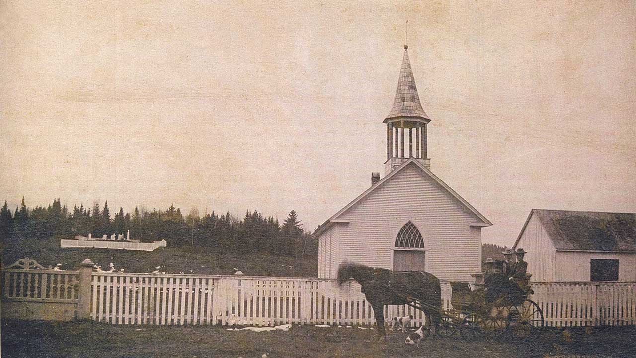 LA CHAPELLE ET LE CIMETIÈRE POZER