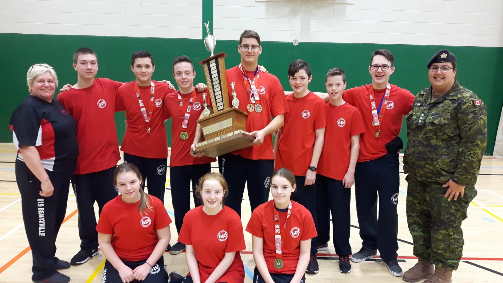 Championnat de tir de zone Beauce : une 1re position pour les cadets 619