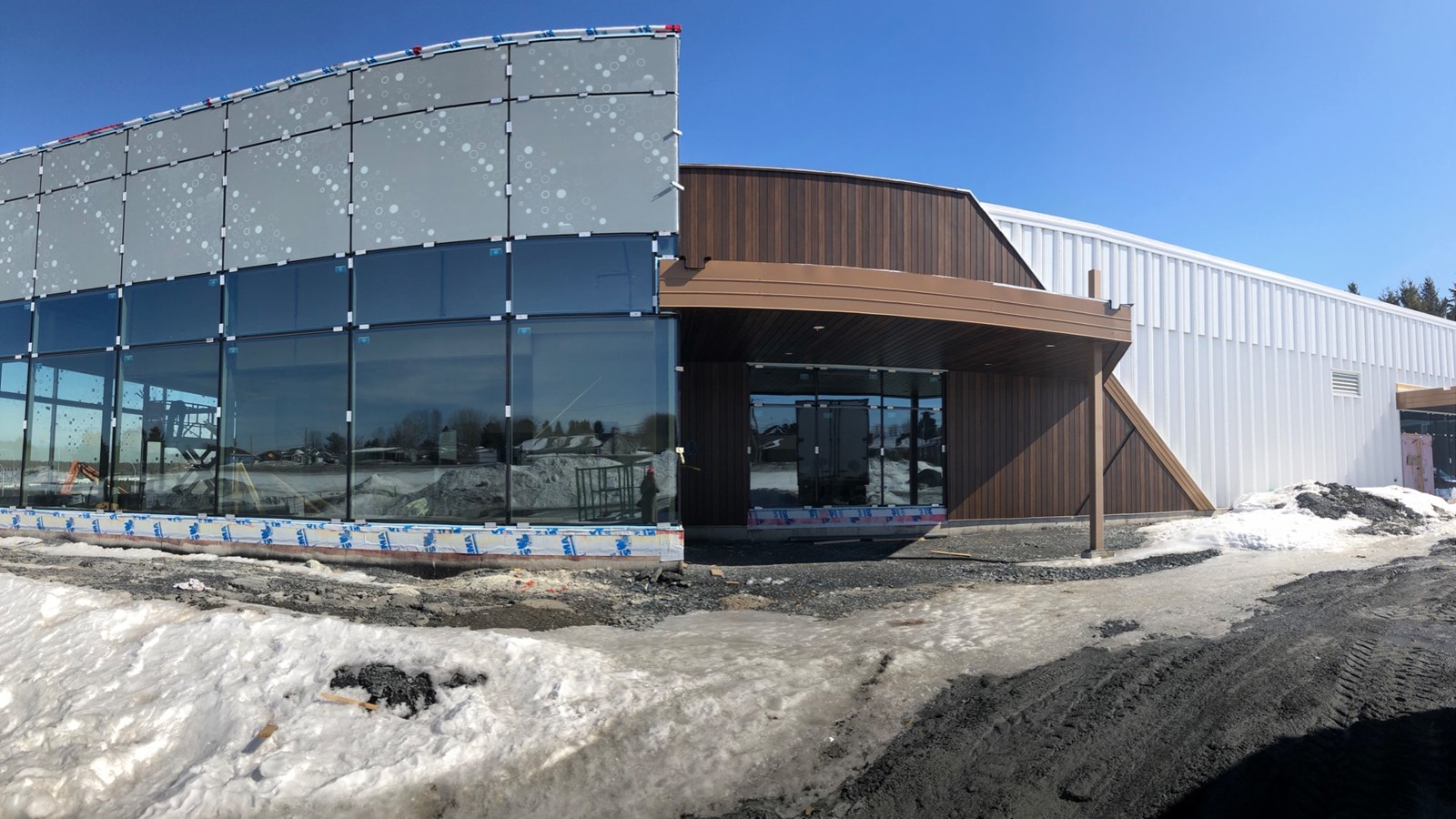 Rien n'a été laissé au hasard pour le nouvel aréna de Saint-Prosper