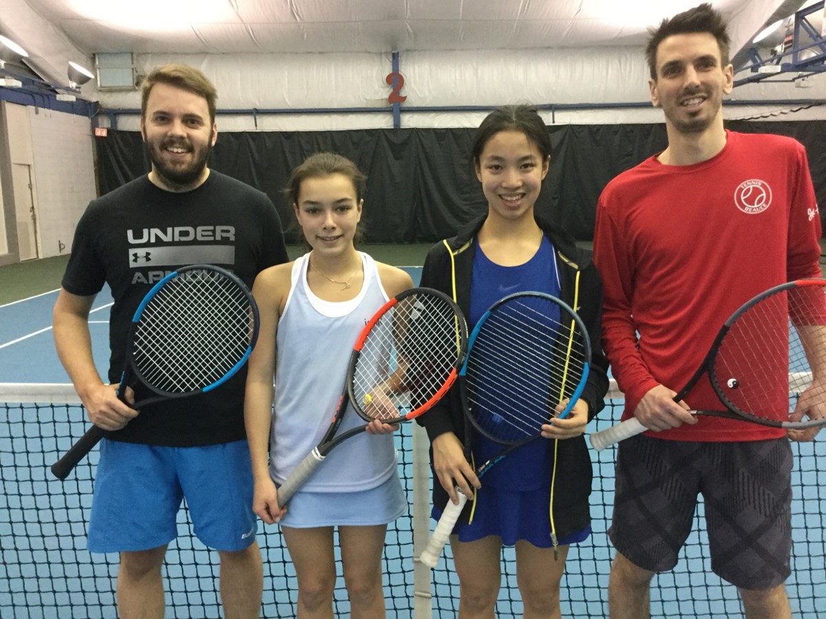 Classe AA : Olivier Giraudo, Alizée Poulin, Rosalie Carrier-Dulac et Jean-Philippe DeBlois