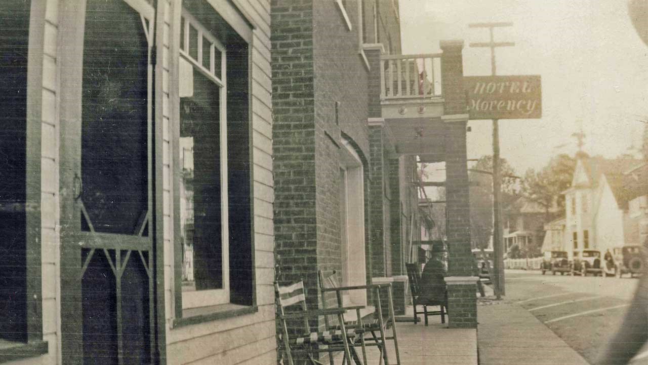L'HÔTEL MORENCY DANS LES ANNÉES '60 ET '70