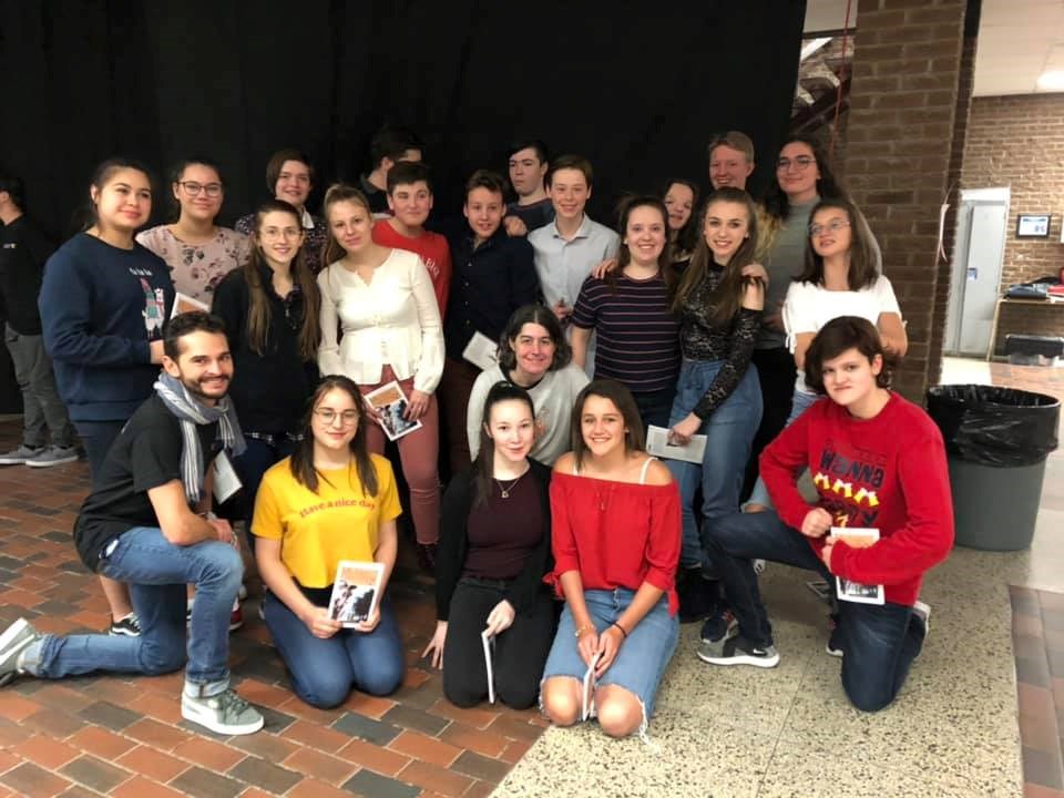 41 élèves de Jésus-Marie assistent au Festival international de théâtre francophone de Trois-Rivières