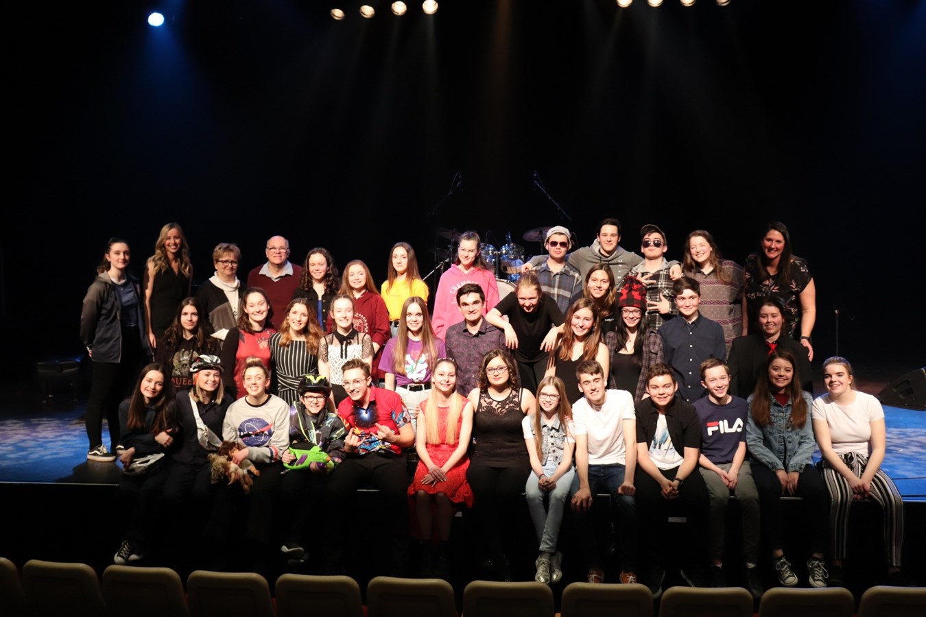 Tous les participants du « Polyshow » 2019.