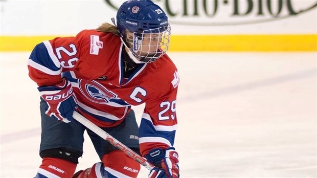 Marie-Philip Poulin évoluait avec les Canadiennes depuis 2015. 