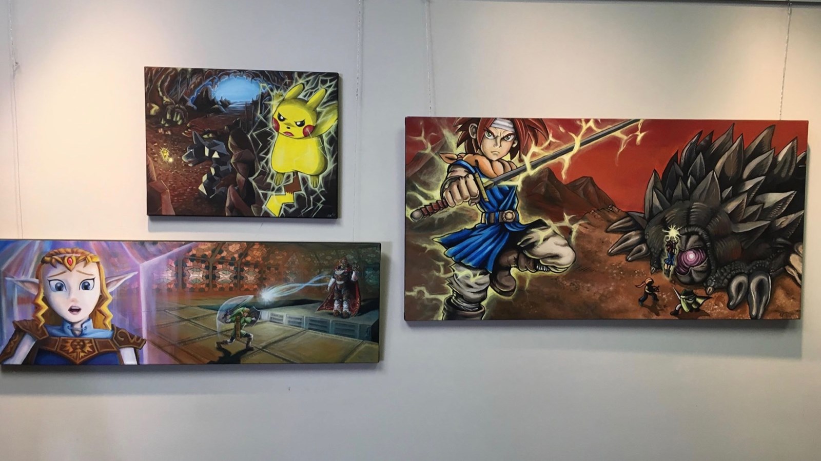 L'artiste Natascha Rodrigue expose ses oeuvres « fantastiques ! »