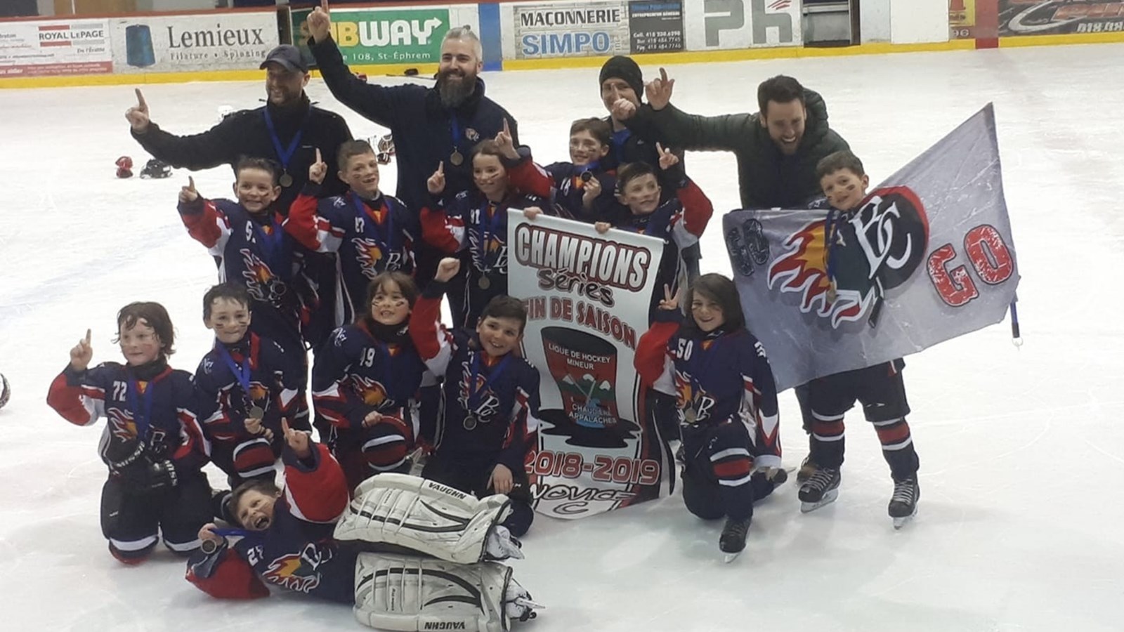 Les Baroudeurs champions au tournoi de fin de saison