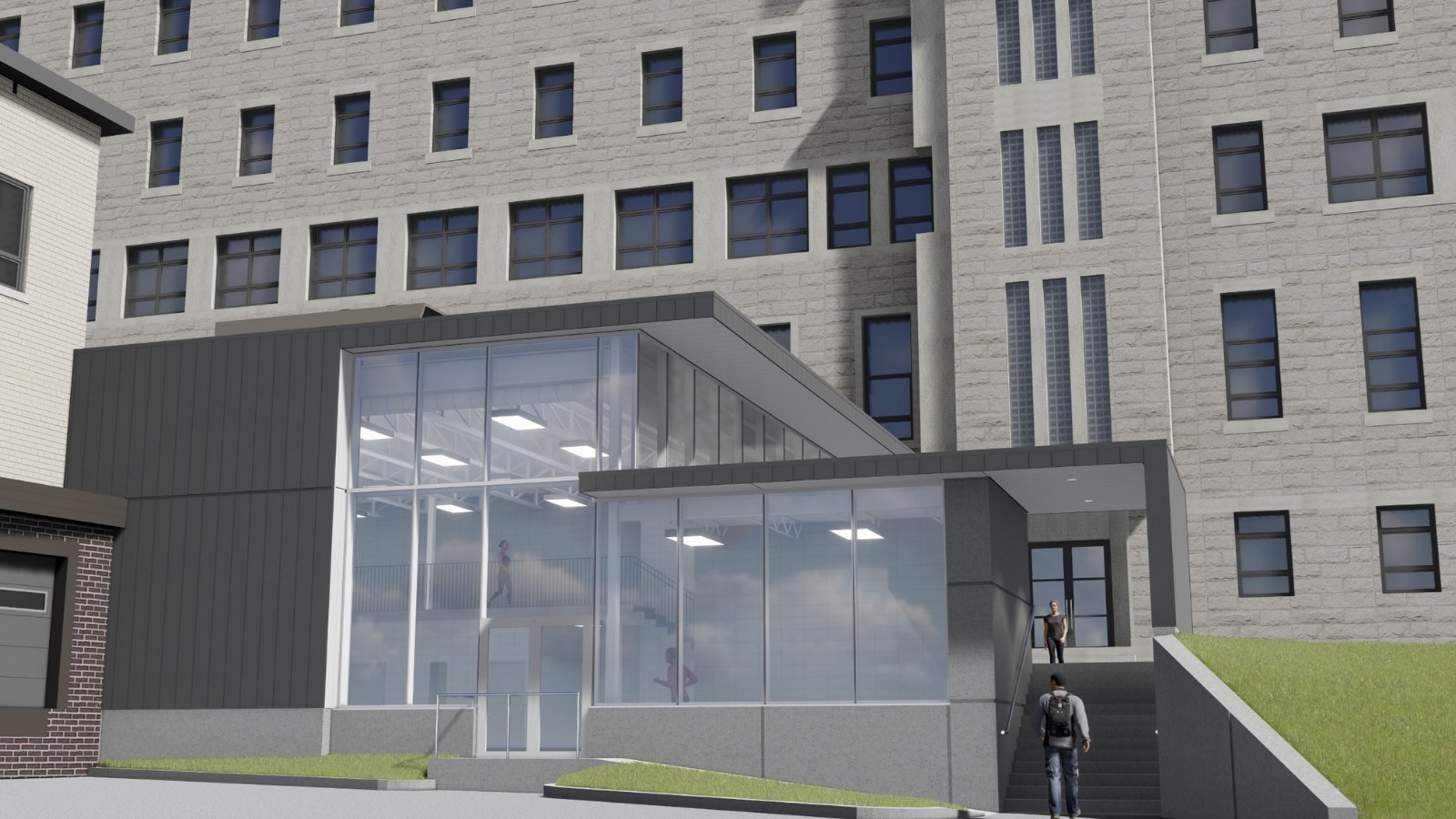 Les plans du futur bâtiment