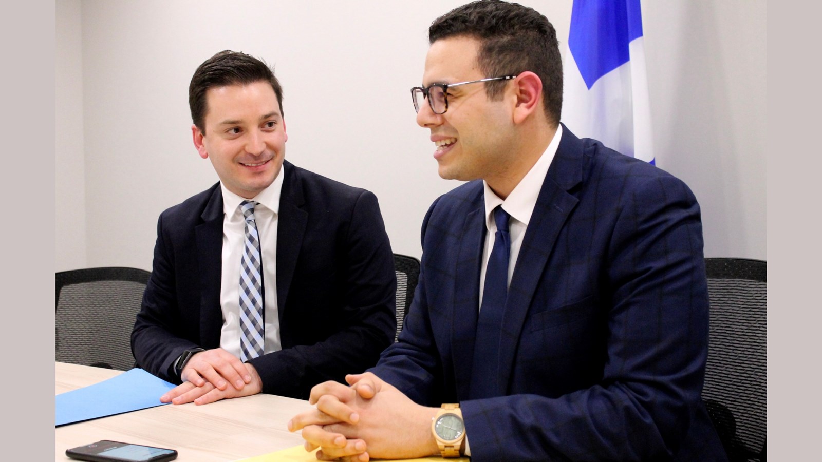 Entretien sur la laïcité et l'immigration avec Simon Jolin-Barrette