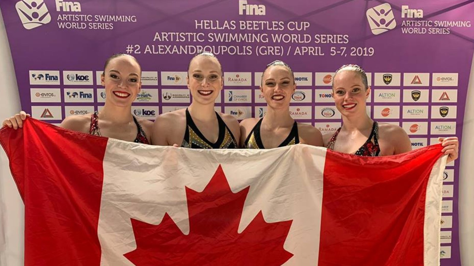 La nageuse synchronisée Andrée-Anne Côté débute en force la Série Mondiale FINA
