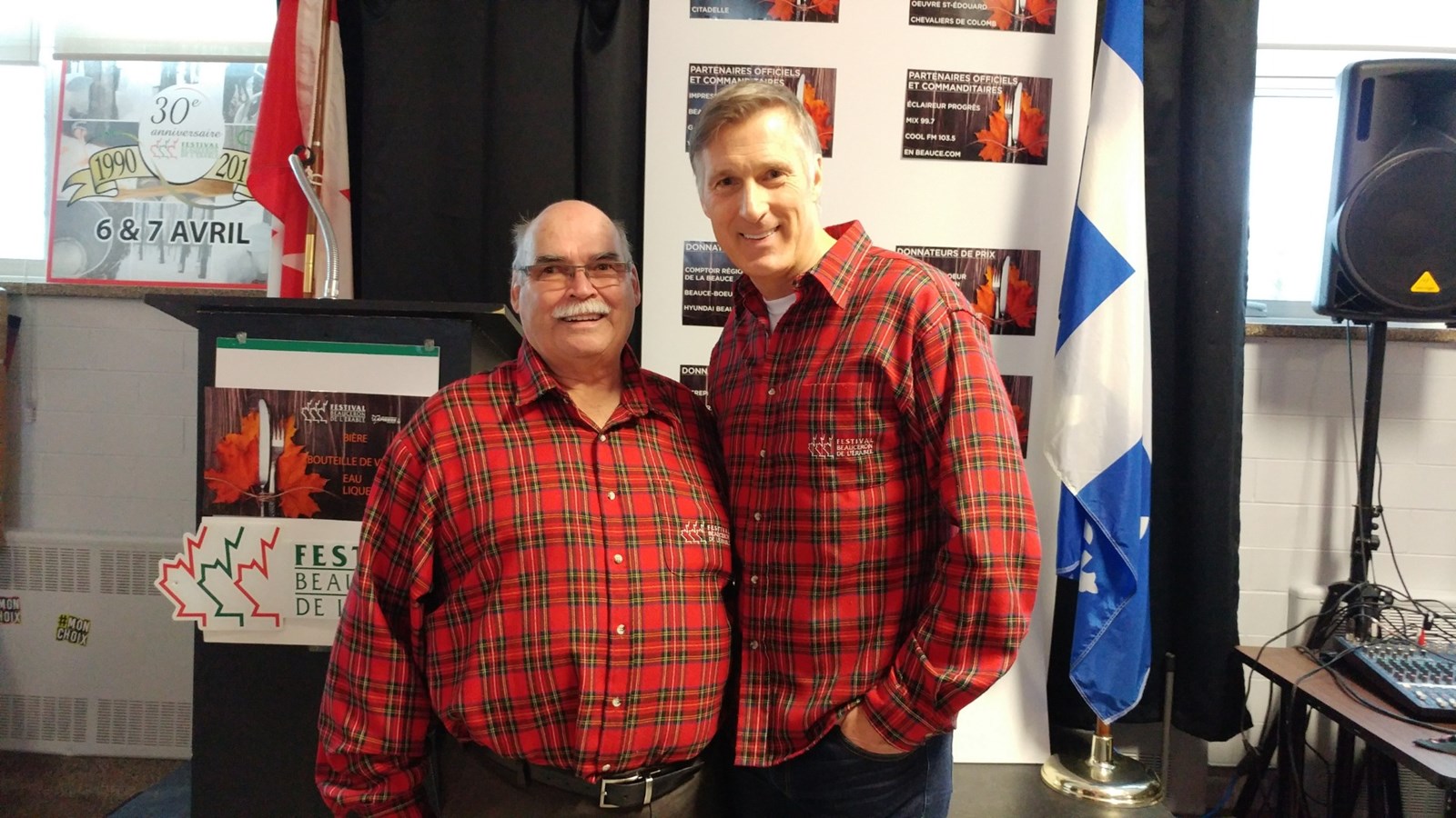 Festival beauceron de l’érable : tenue du souper du président