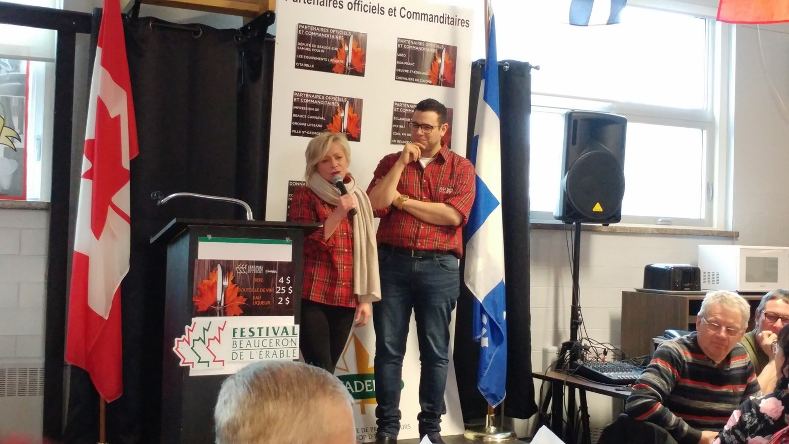 Festival beauceron de l’érable : tenue du souper du président
