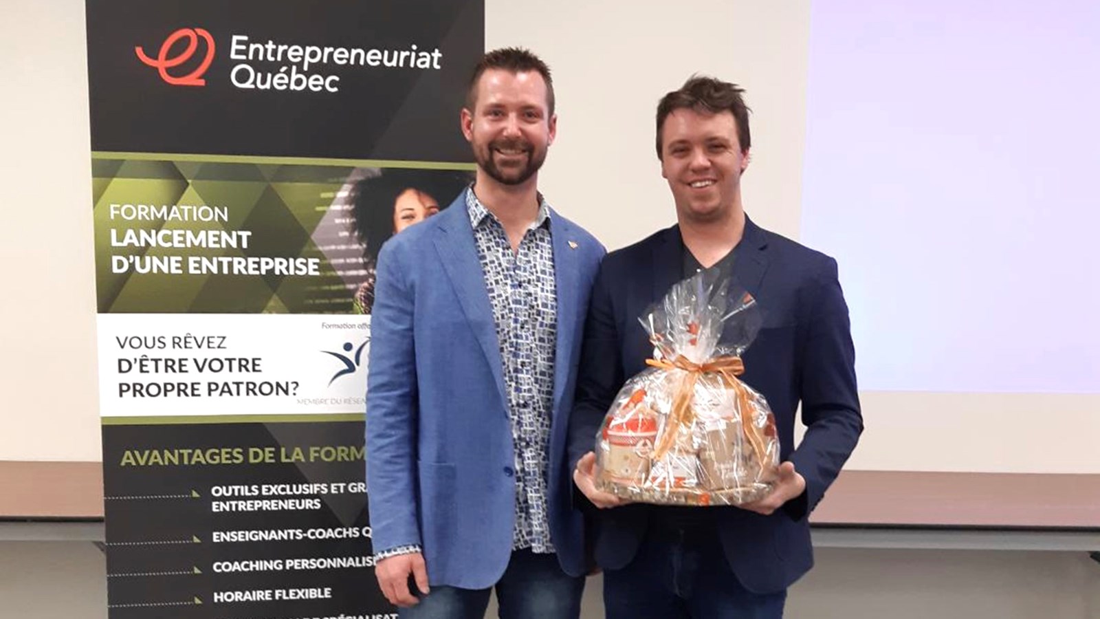 Alexandre Paré était conférencier lors de l'événement.