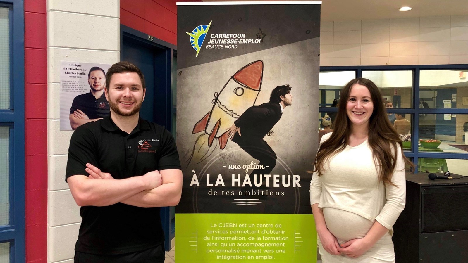 Charles Poulin et Ann Frédérik Marquis Drouin
