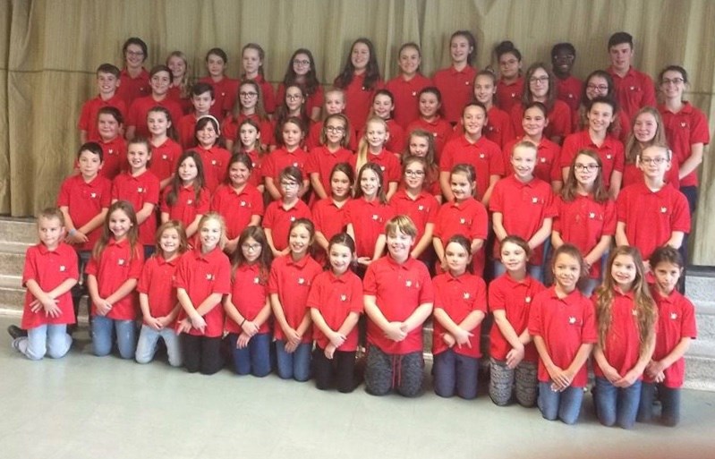 Les Rossignols sont fin prêts pour leur concert. 