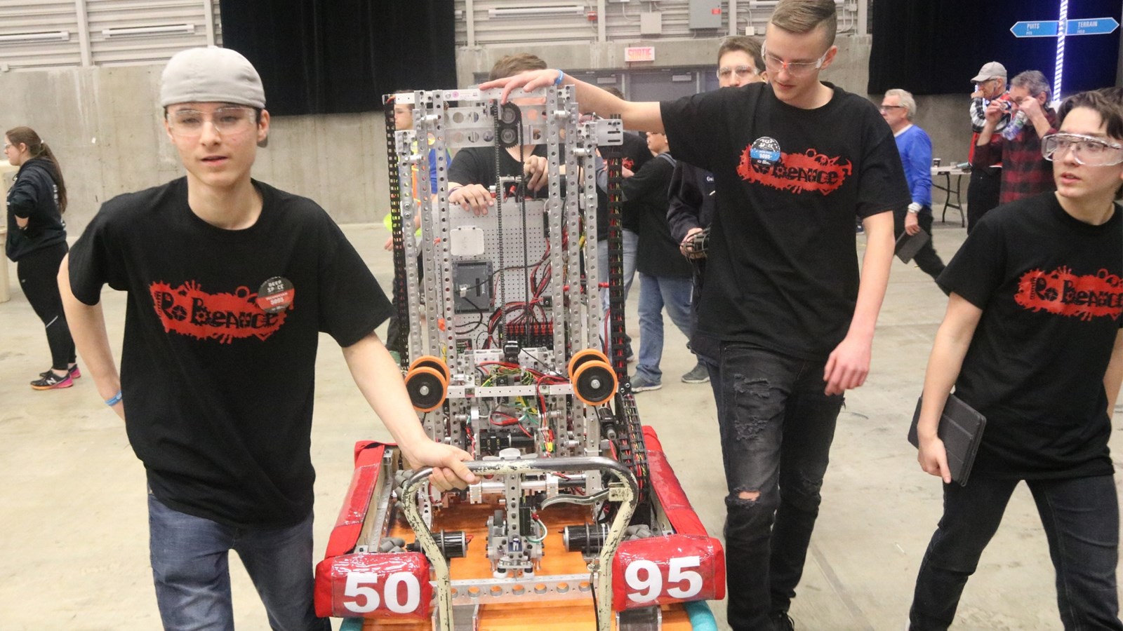 Participation de l'équipe RoBeauce au Festival de robotique à Québec