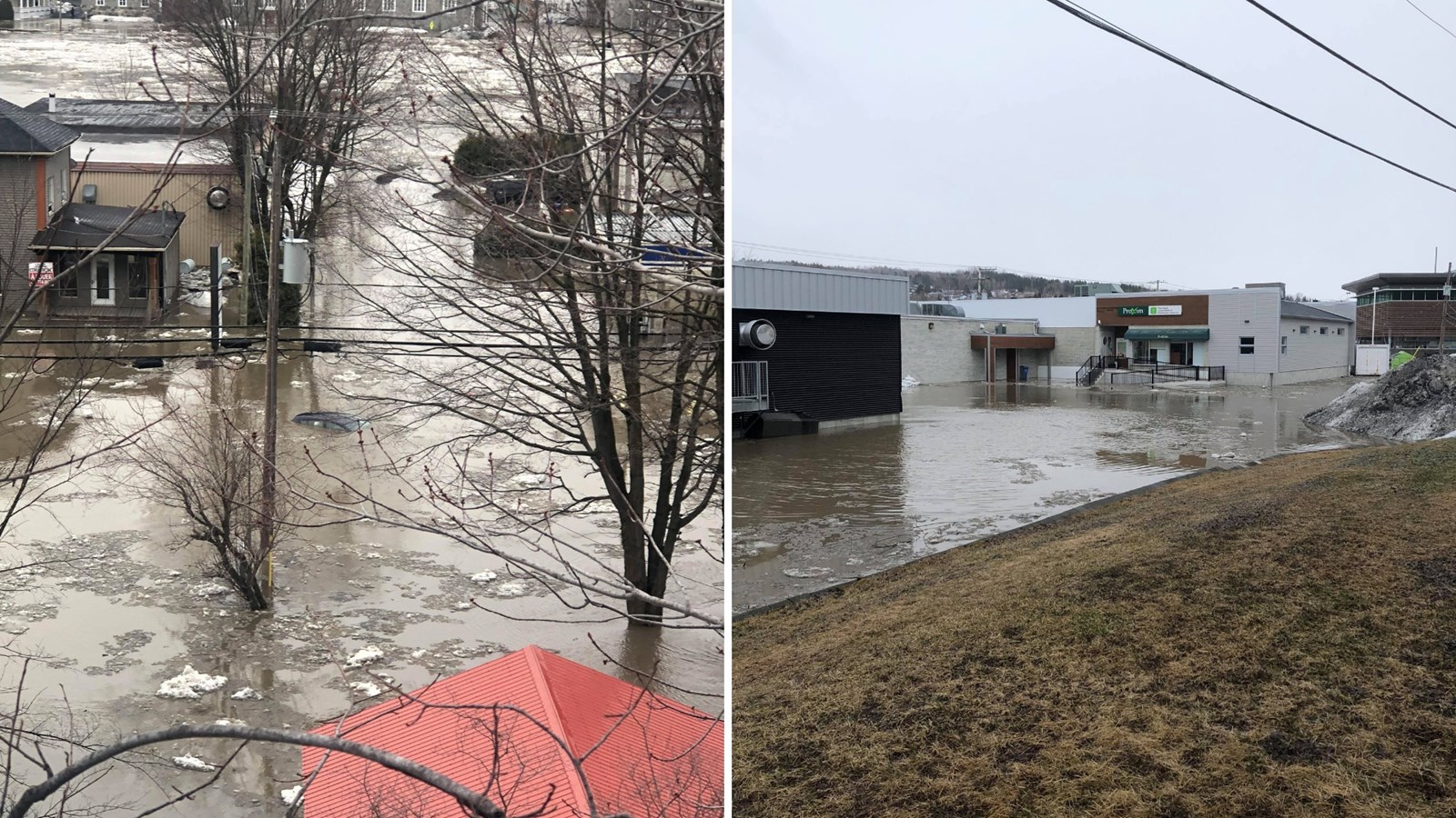 Inondations à Beauceville