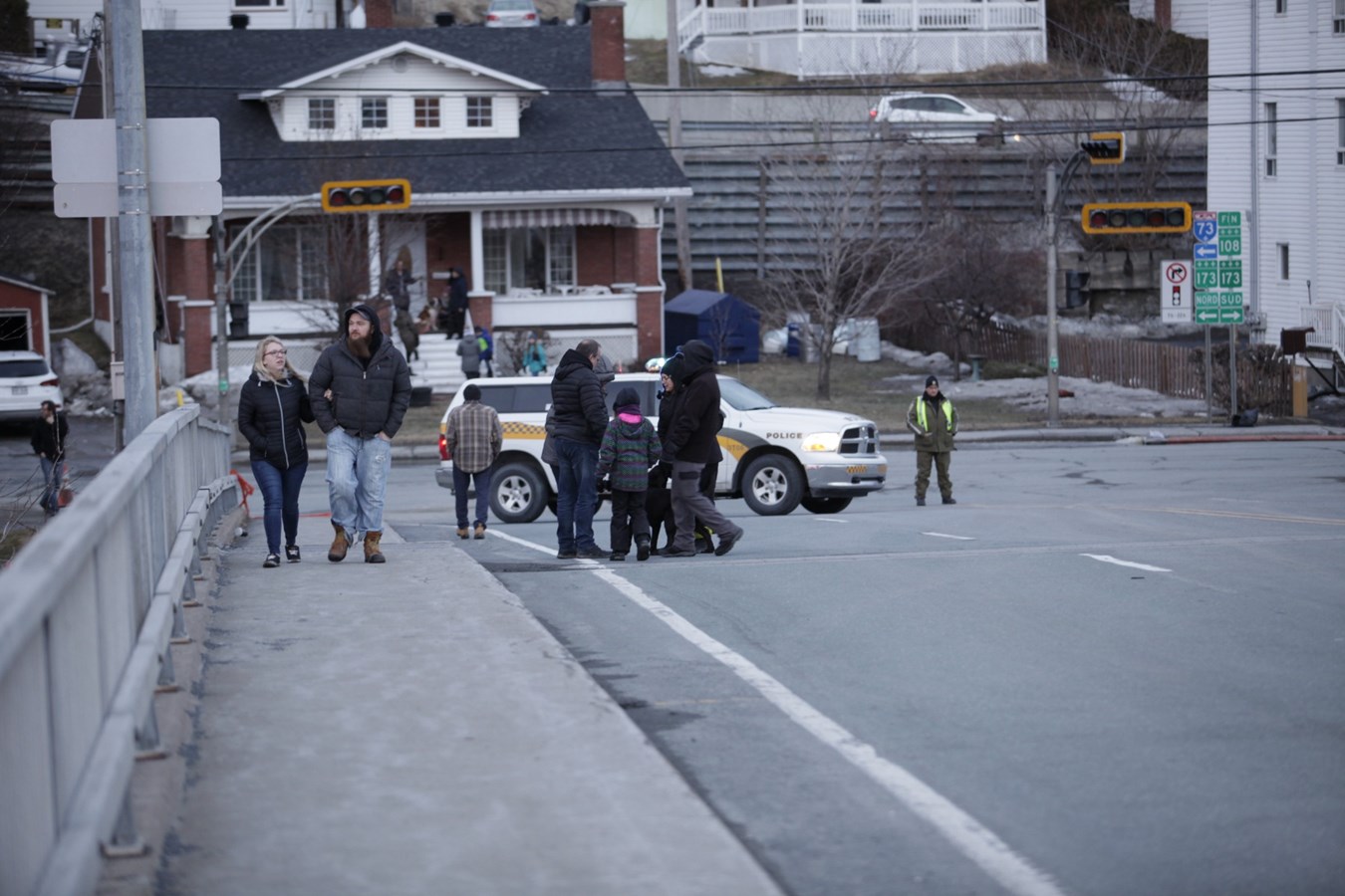 Inondation à Beauceville : images des rues à 19 h