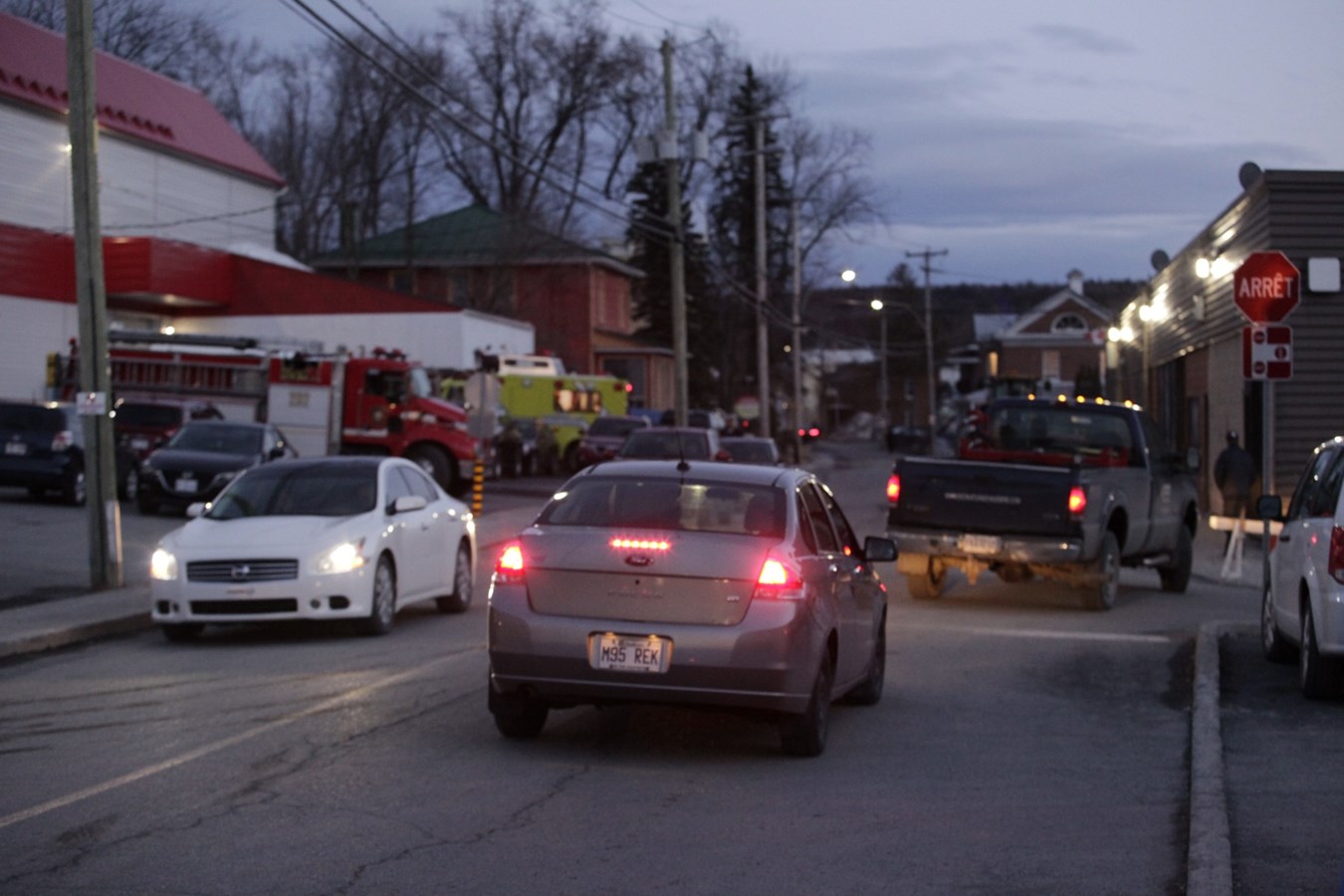 Inondation à Beauceville : images des rues à 19 h