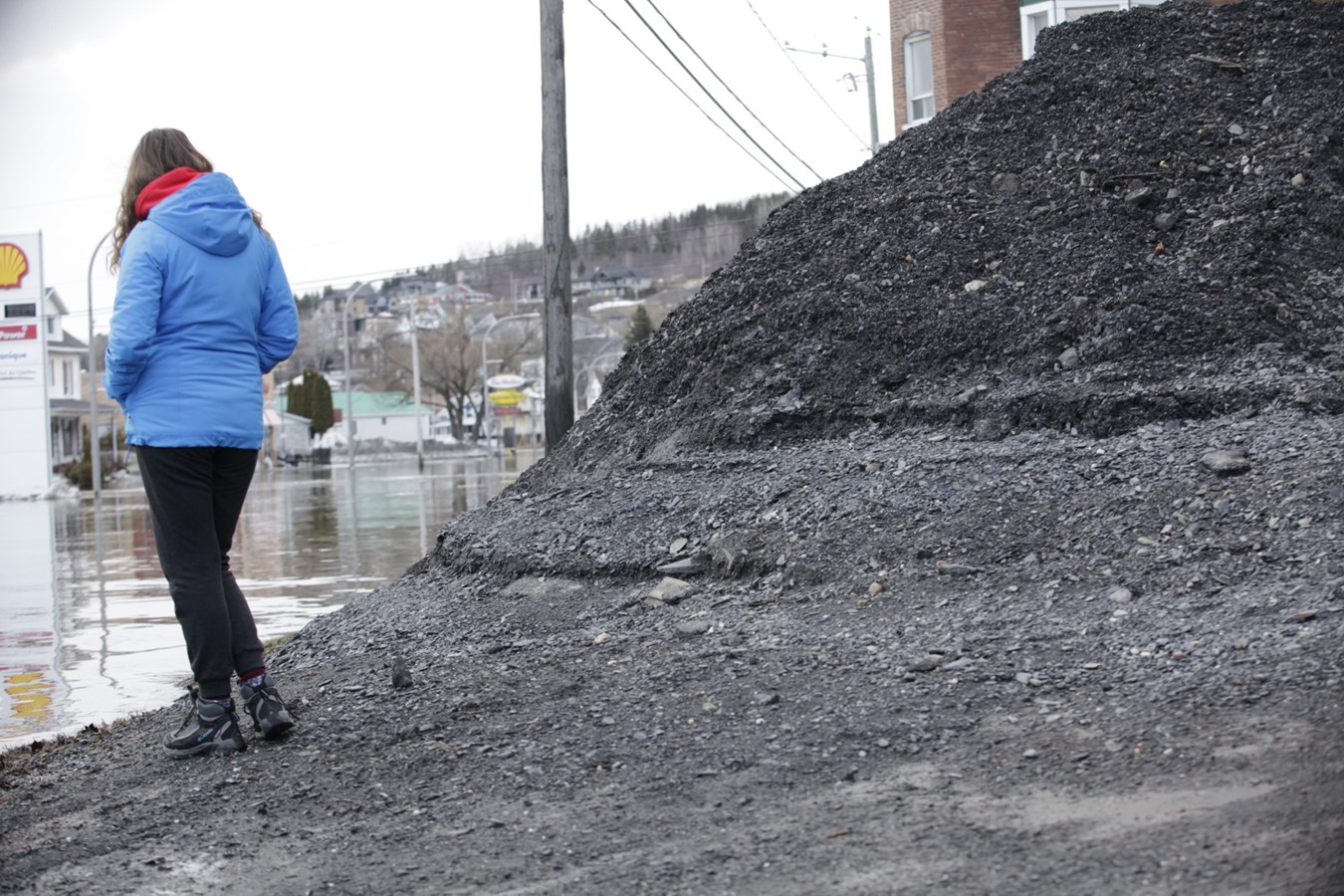 Inondation à Beauceville : images des rues à 19 h