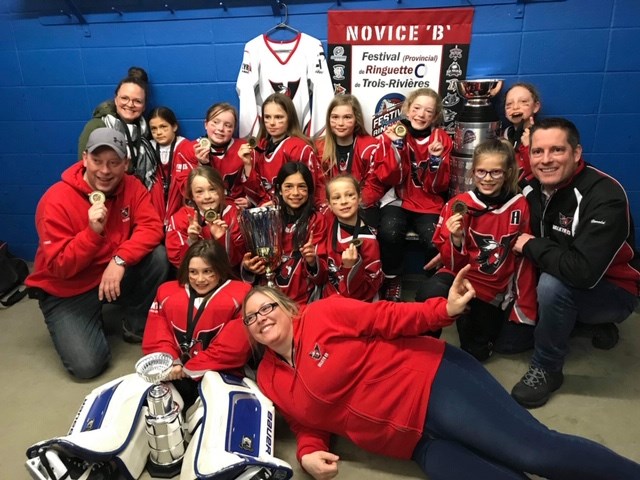 L'équipe novice B 