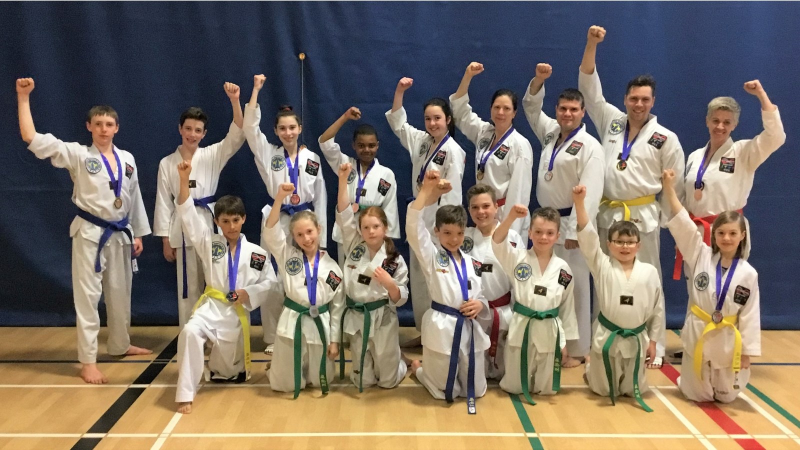 Plusieurs médailles remportées par le Club de taekwondo de Sainte-Marie