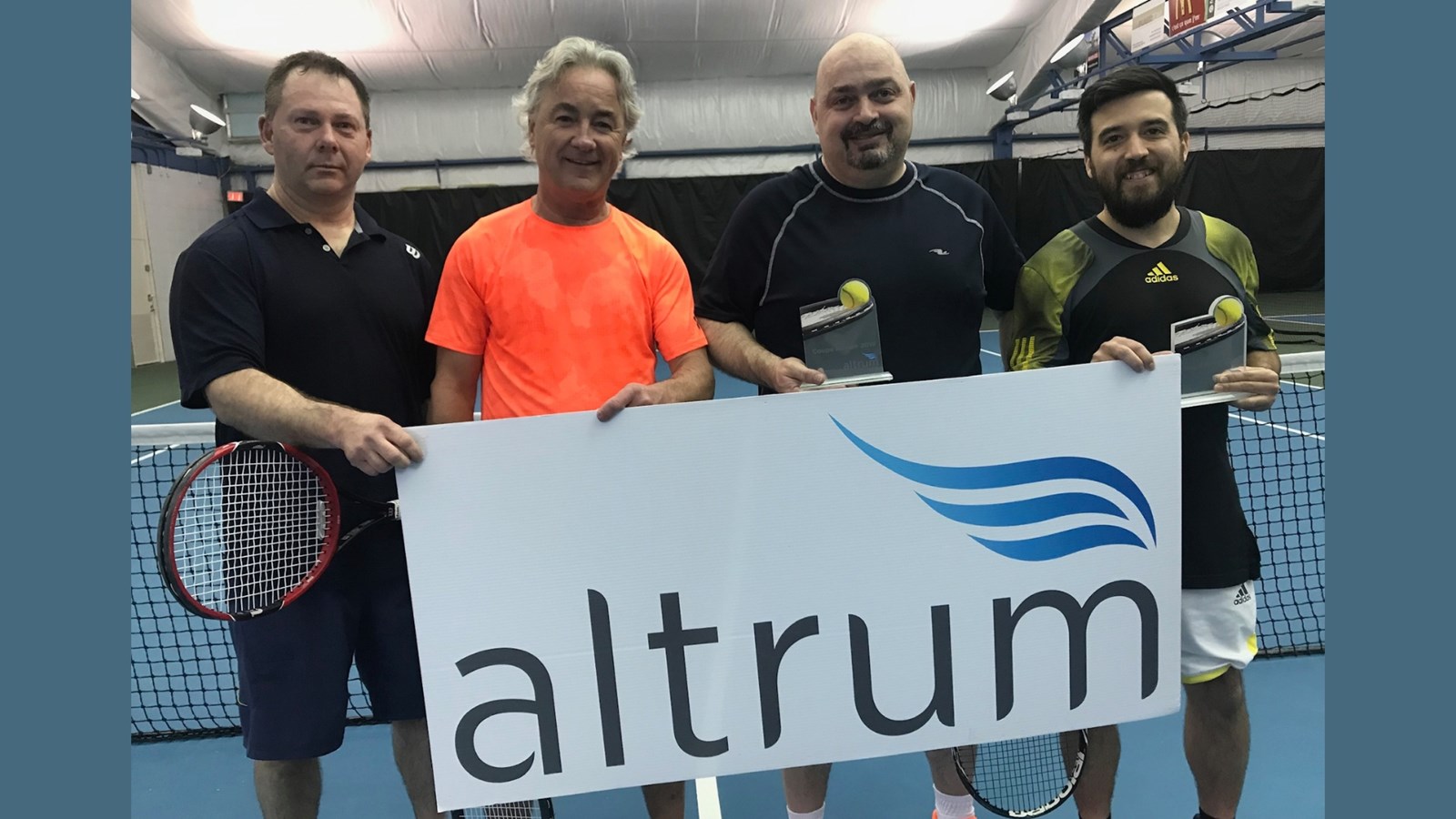 De nombreux participants à la Coupe Altrum de Tennis Beauce