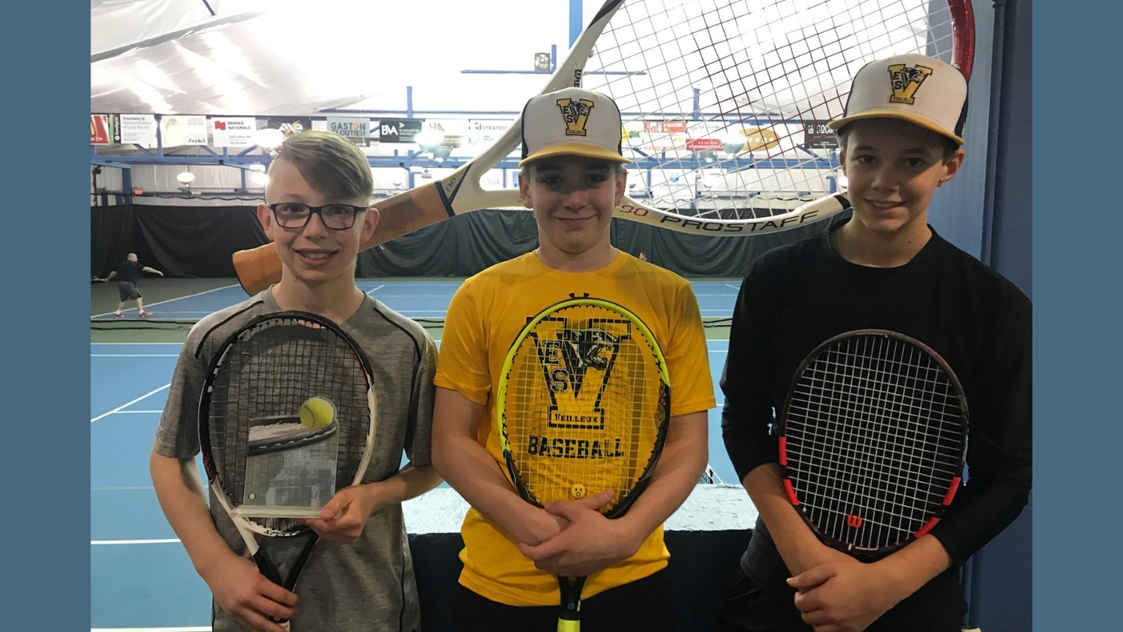De nombreux participants à la Coupe Altrum de Tennis Beauce