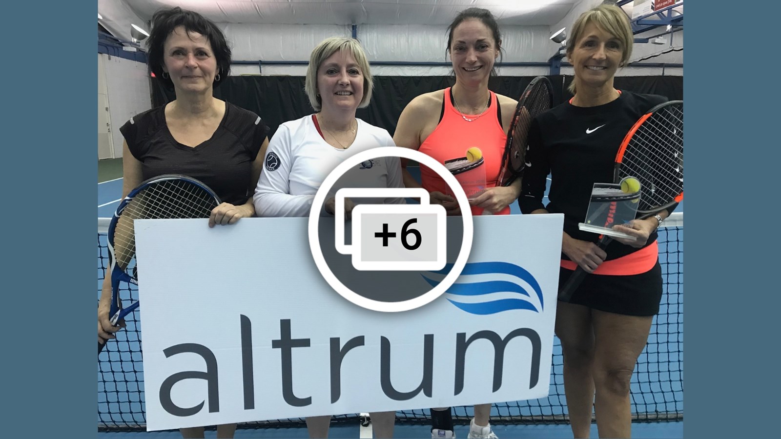 De nombreux participants à la Coupe Altrum de Tennis Beauce