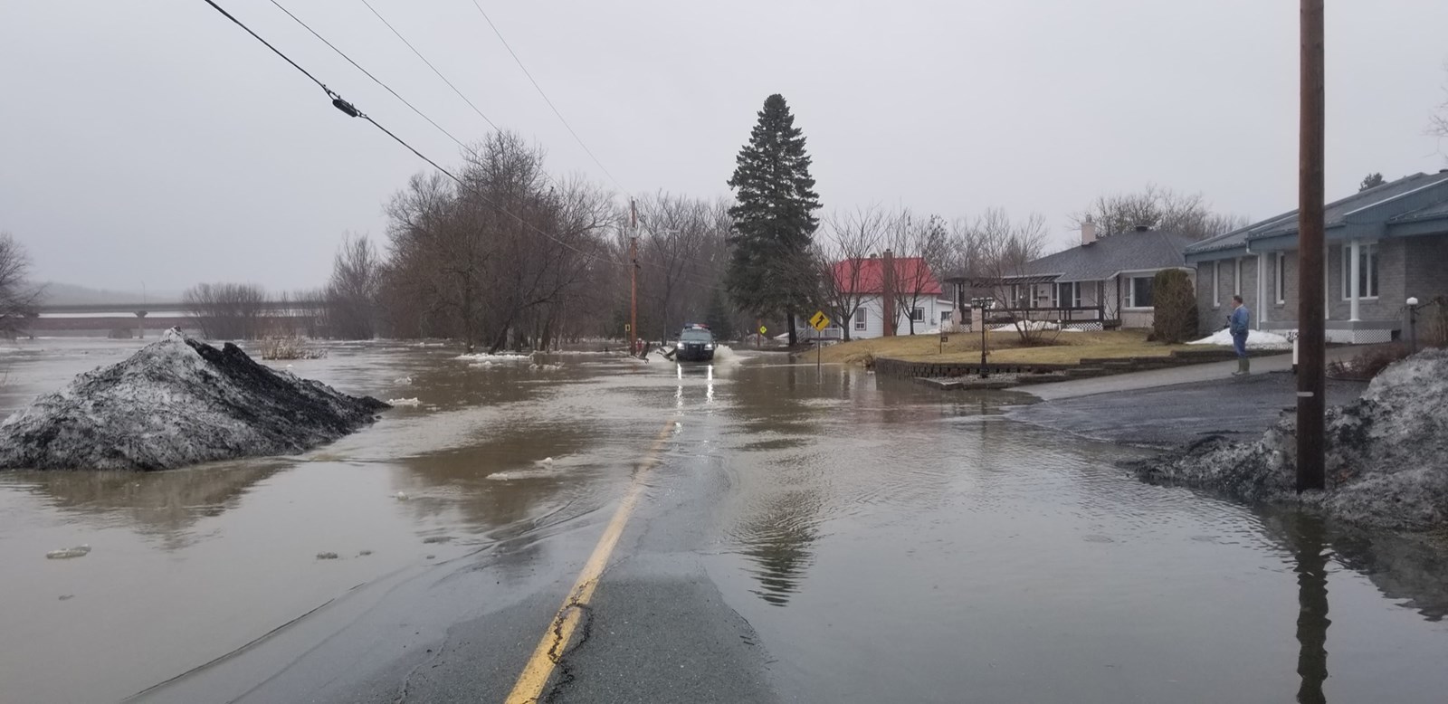 Inondations : état de la situation à Notre-Dame-des-Pins