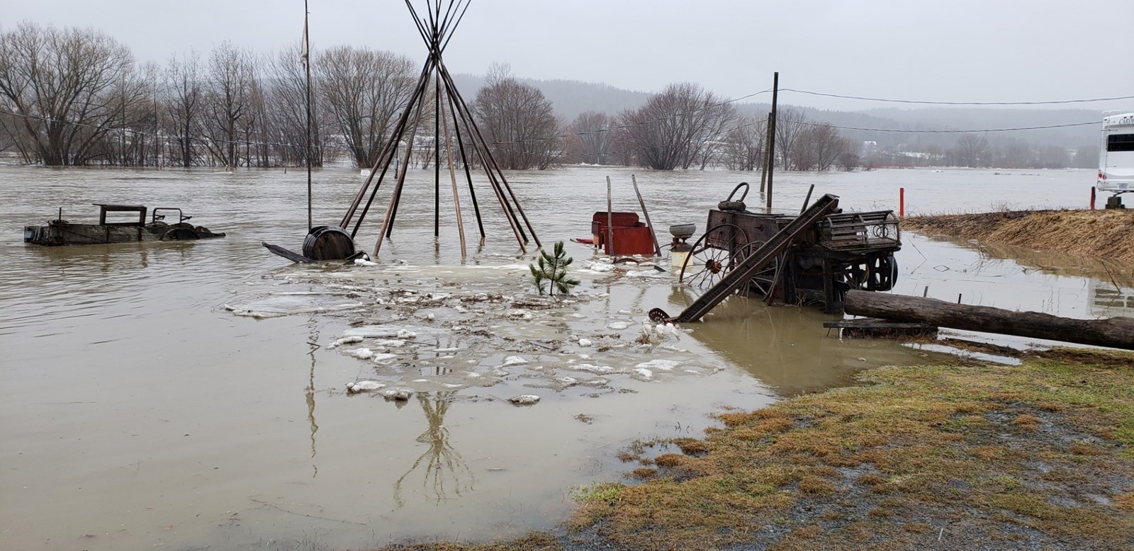 Inondations : état de la situation à Notre-Dame-des-Pins