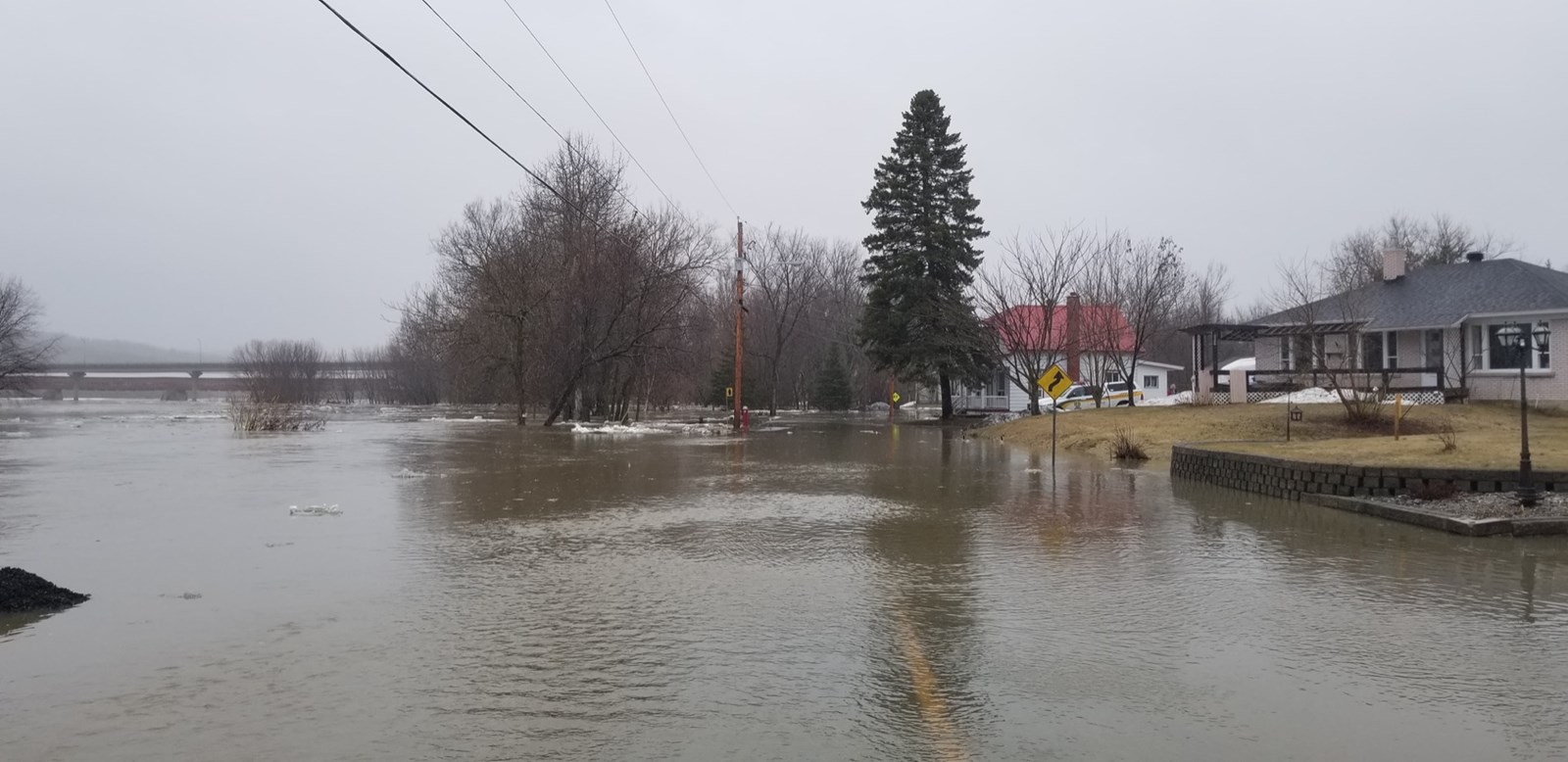 Inondations : état de la situation à Notre-Dame-des-Pins