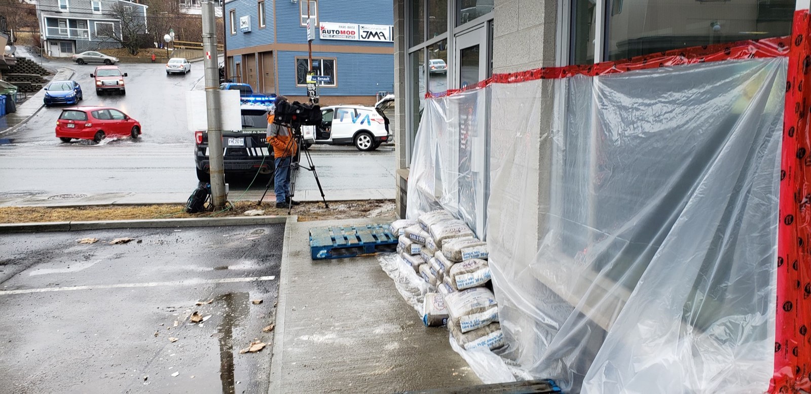 Inondations : coupures d’électricité à Beauceville