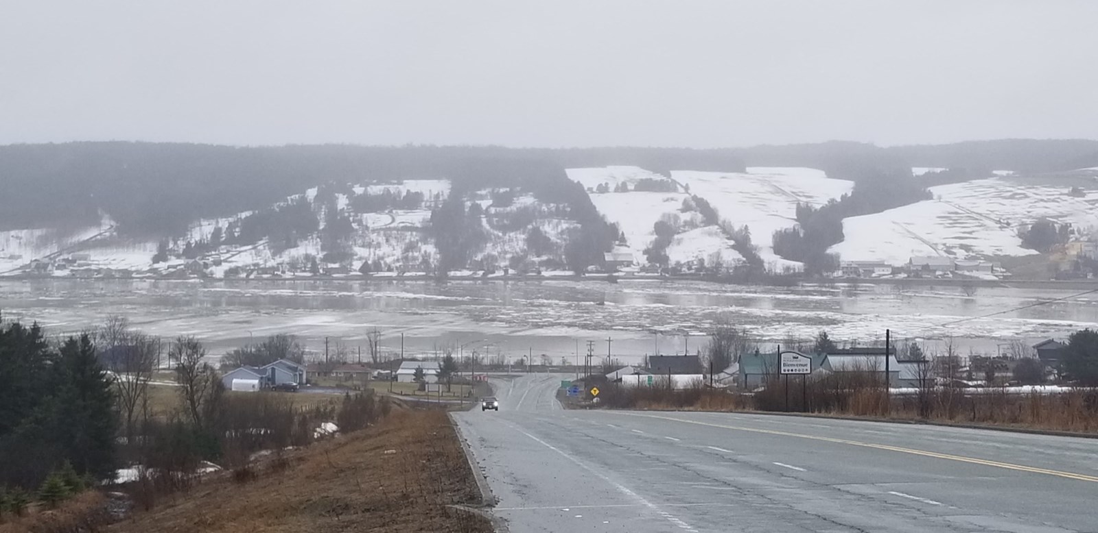Inondations : coupures d’électricité à Beauceville