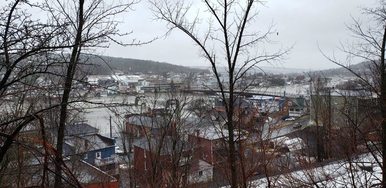 Inondations : coupures d’électricité à Beauceville