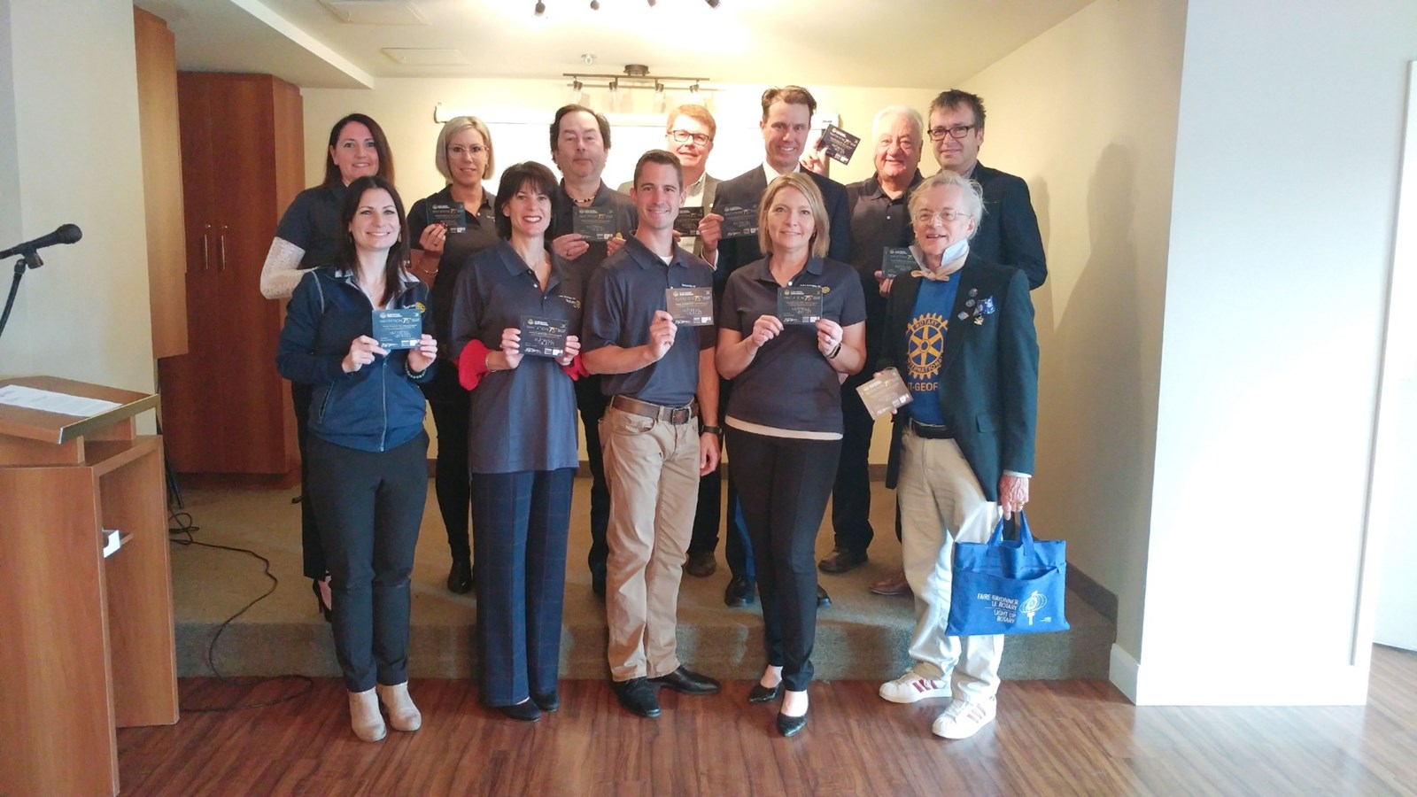 Le Club Rotary célèbrera son 75e anniversaire en septembre prochain