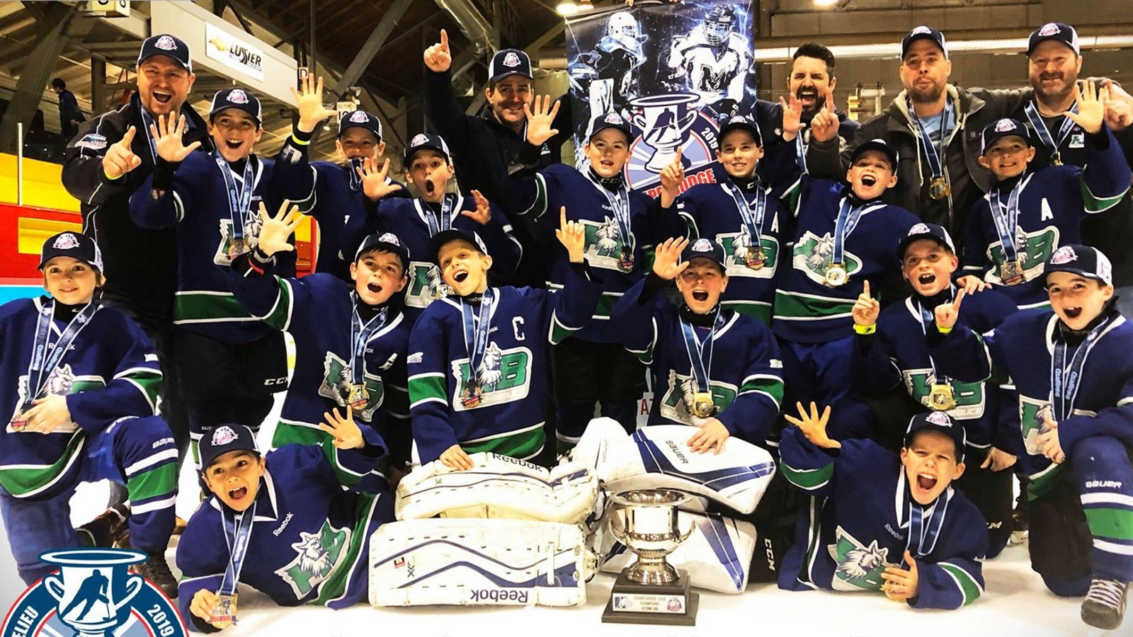Les Lynx équipe championne